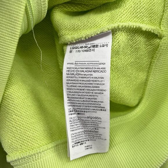 Under Armour Project Rock Heavyweight Terry Full-Zip Hoodie NWT Cropped sz large - Picture 14 of 15